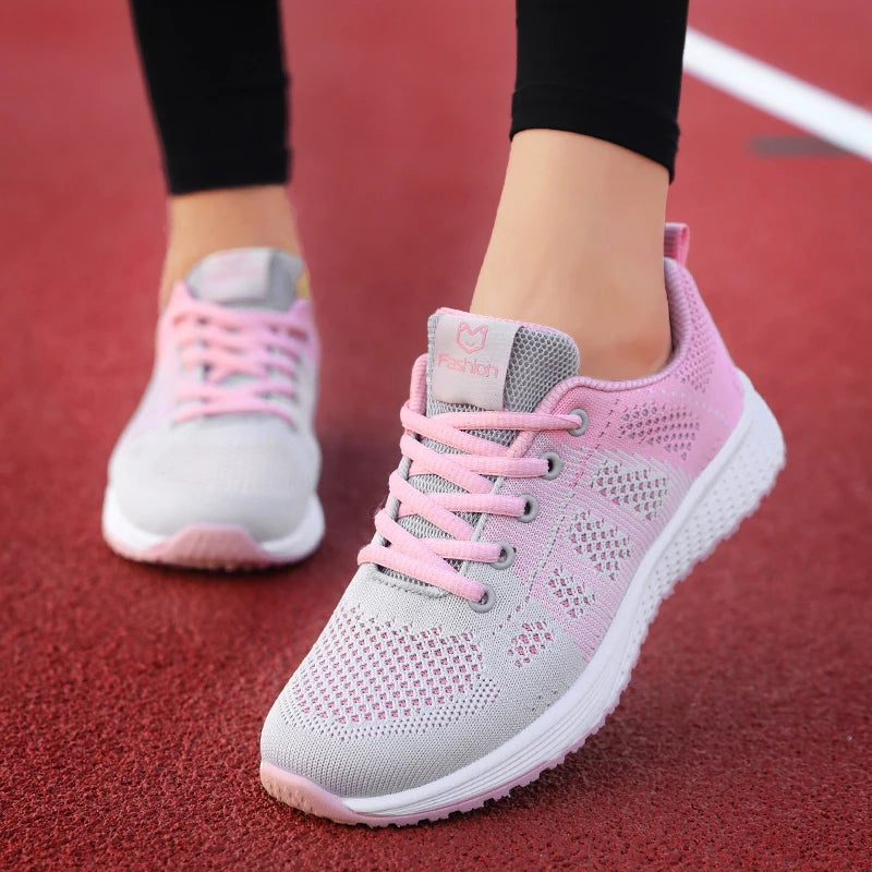 Chaussures de Sport pour femmes, baskets à plateforme, à la mode, plates, de course, printemps-hiver, 2025