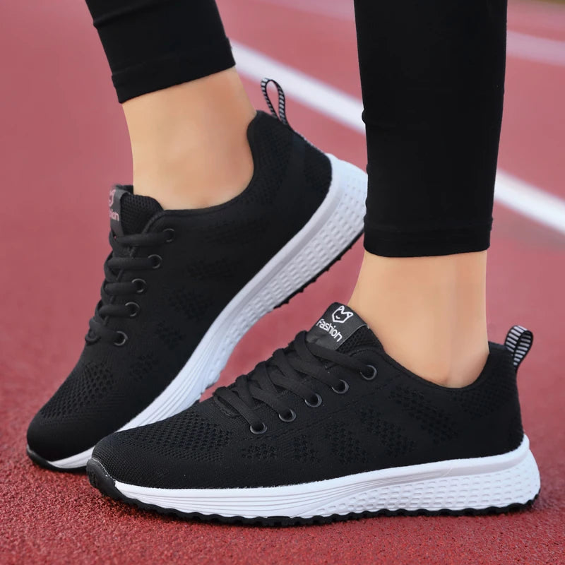 Chaussures de Sport pour femmes, baskets à plateforme, à la mode, plates, de course, printemps-hiver, 2025